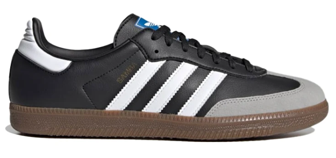 adidas Samba Vegan 'Black White Brown' Sneaker
