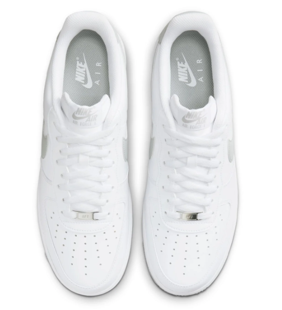 Nike Air Force 1 Low '07 'White/Wolf Grey' - Men's Sneakers