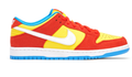Nike SB Dunk Low 'Bart Simpson' - Skate Shoes (BQ6817-602)