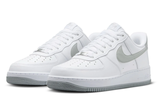 Nike Air Force 1 Low '07 'White/Wolf Grey' - Men's Sneakers