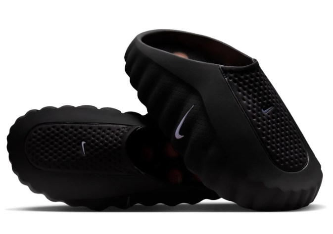 Nike Mind 001 Mule 'Black Hyper Crimson' - Slip-On Sneakers