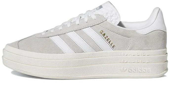 adidas Gazelle Bold 'Grey White' Women's Platform Sneaker