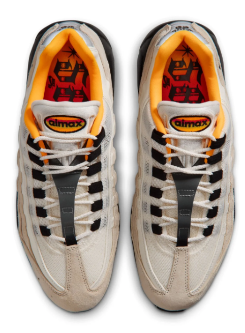 Nike SB Air Max 95 'Club 58' - Sail/Black-Laser Orange (IQ8395-100)
