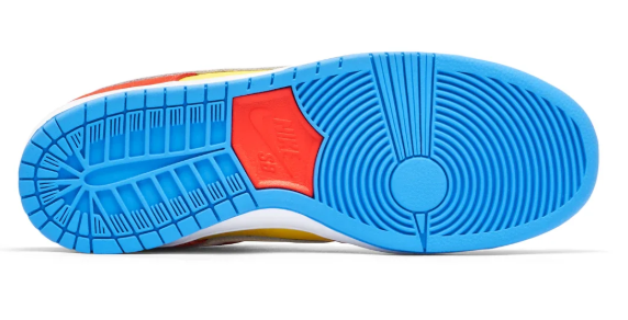 Nike SB Dunk Low 'Bart Simpson' - Skate Shoes (BQ6817-602)