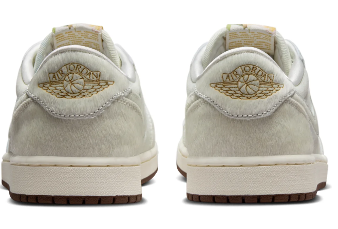 Air Jordan 1 Sneaker - Cream / Brown