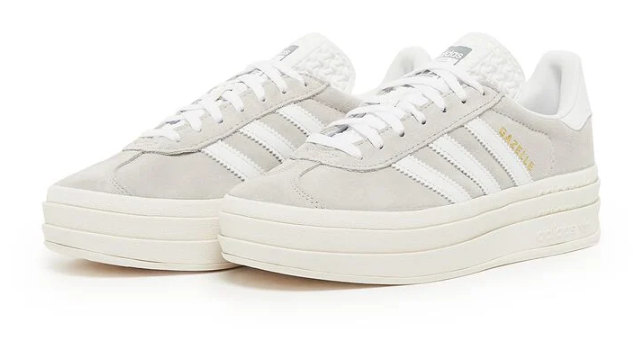 adidas Gazelle Bold 'Grey White' Women's Platform Sneaker