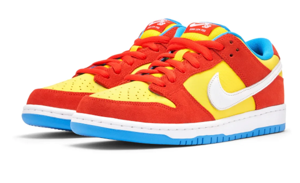 Nike SB Dunk Low 'Bart Simpson' - Skate Shoes (BQ6817-602)